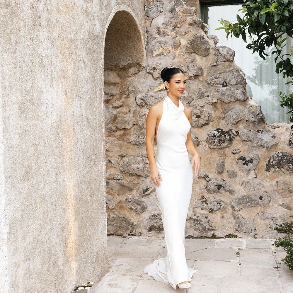 New Kate Willa Rachel Halter Gown AU Size 10